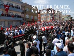 Şehide son görev...
